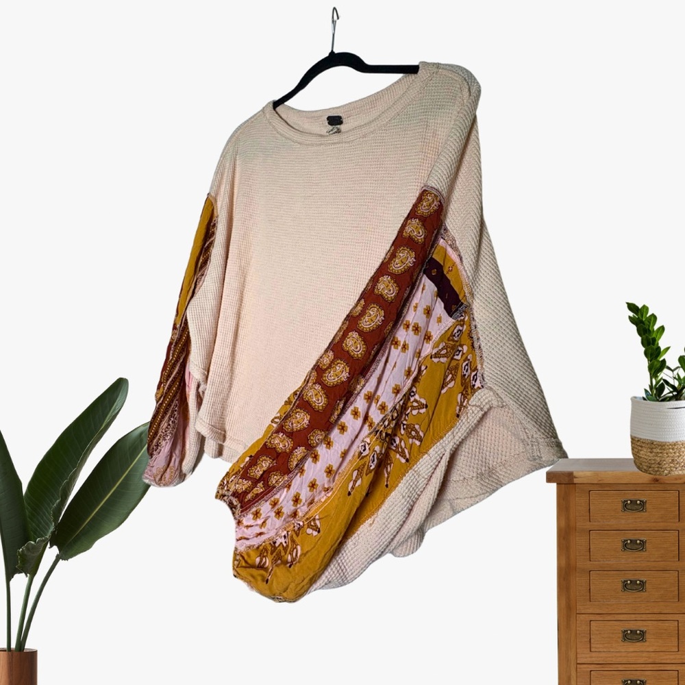 Bohemian Patchwork Women’s Top